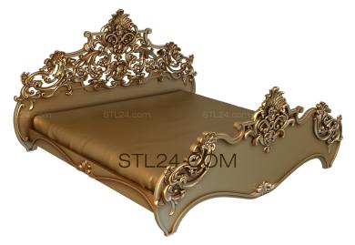 Спинки кроватей (SK_0020) 3D модель для ЧПУ станка